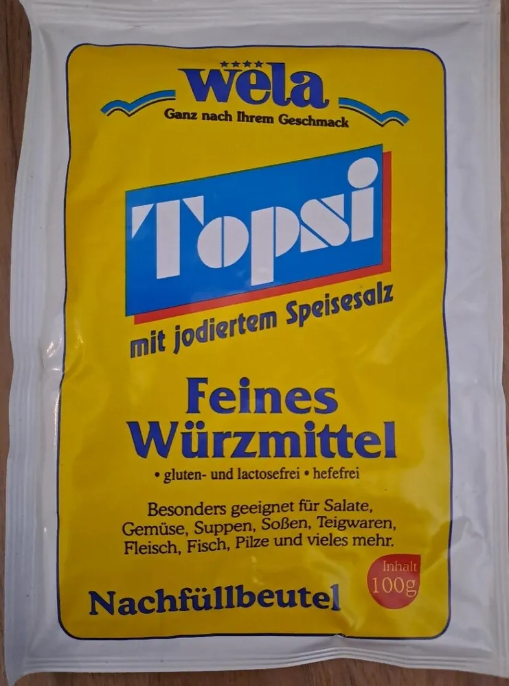 Topsi, Nachfüllbeutel