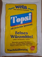 Topsi, Nachfüllbeutel