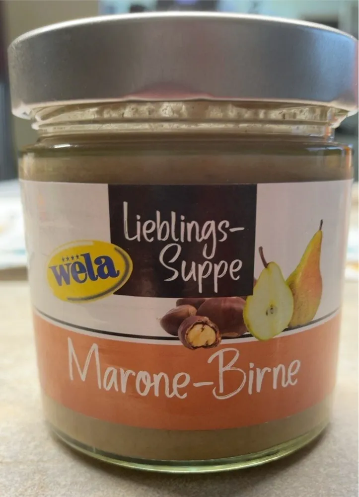 Lieblings Suppe Maronen Birne