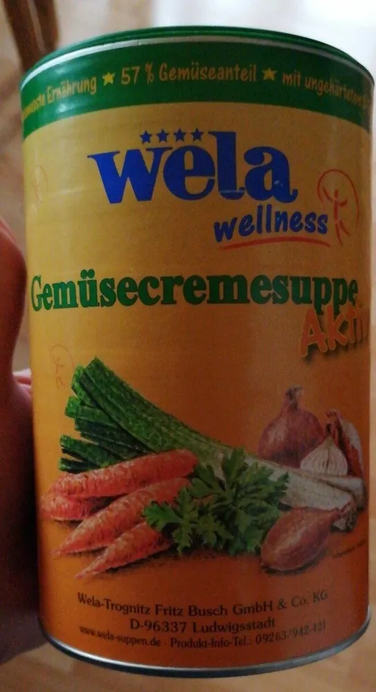 Gemüsecremesuppe