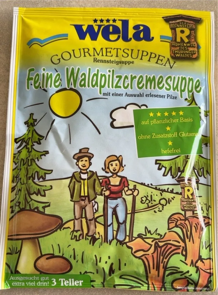 Feine Waldpilzcremesuppe