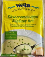 Käsecremesuppe Allgäuer Art