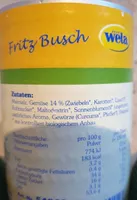 Gemüsebrühe gekörnt