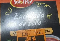 Enchilada de pollo