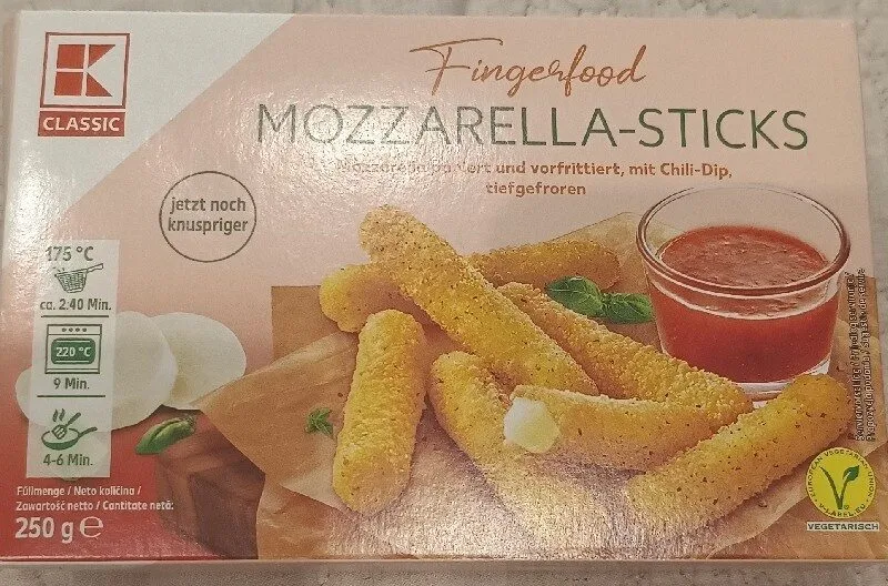 Mozzarella-Sticks