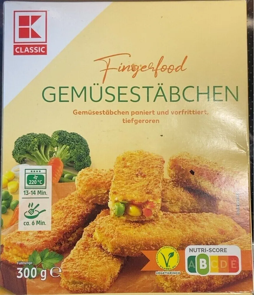 Gemüsestäbchen