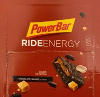 Power bar ride energy chocolat caramel