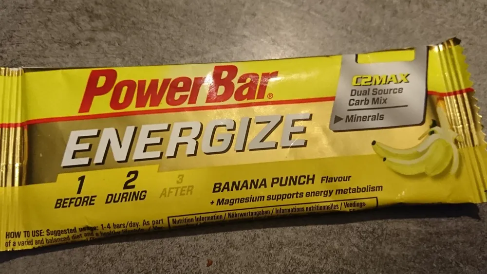 Powerbar Energize C2max (55GR) - Banan?