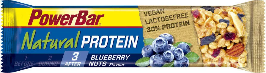 Powerbar Natural Protein Blueberry Box 24u