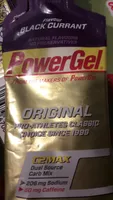 Powerbar Gel, Schwarze Johannisbeere-koffein, 6 X