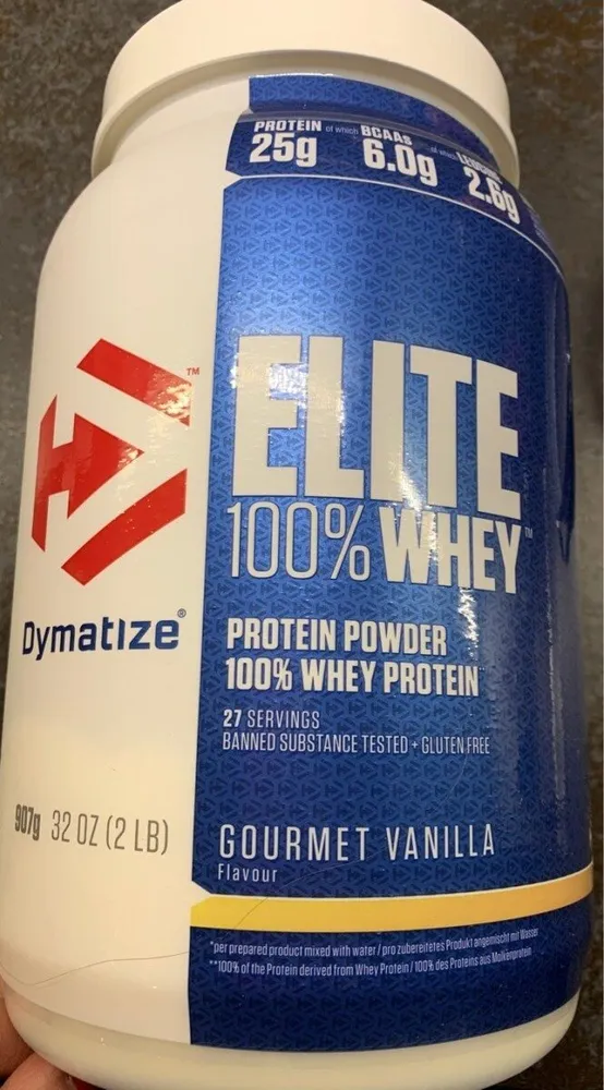 Elite 100% whey protein powder