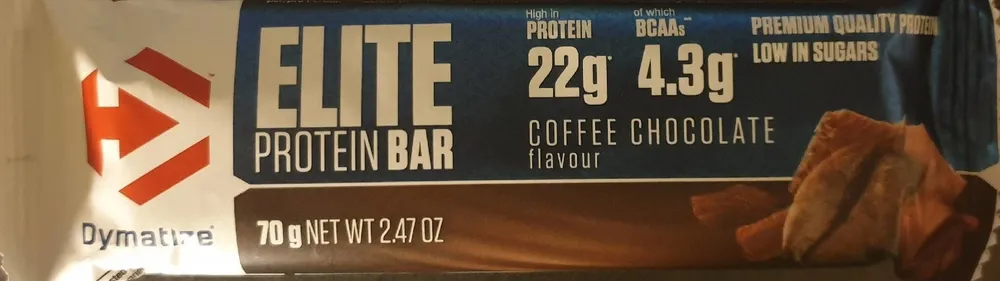 Elite Protein Bar: Coffee Chocolate Flavour
