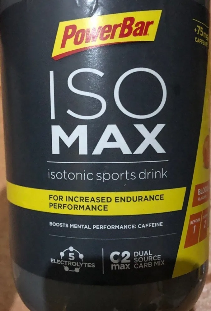 Powerbar Isomax High Perform. blood Orange Pulver,1200G Merken