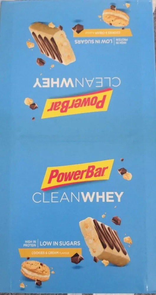 clean whey cookies & cream flavour