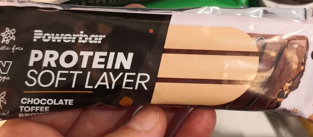 Protein soft layer Chocolate Toffee Brownie