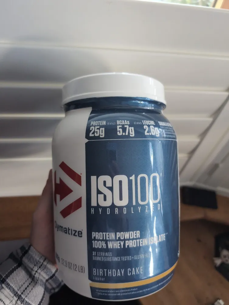 ISO 100 hydrolized protein powder