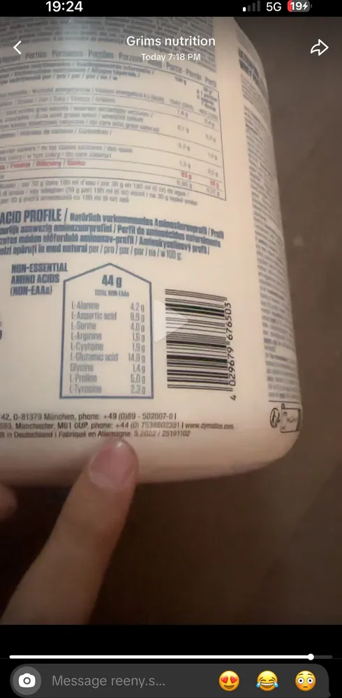 ISO 100 Hydrolyzed Strawberry