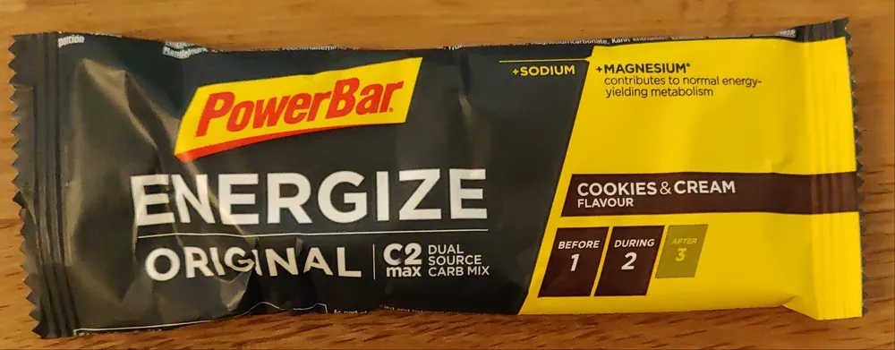 PowerBar Energie Original Cookies & Cream Flavour