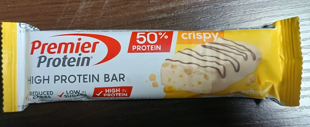 Premier protein bar crispy
