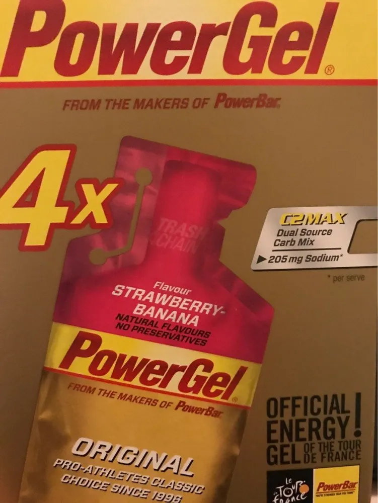 power gel strawberry banana