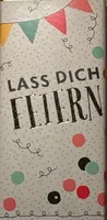 Lass dich feiern Vollmilchschokolade