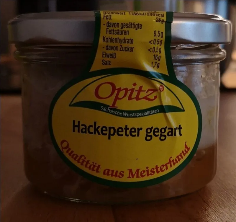 Hackepeter gegart