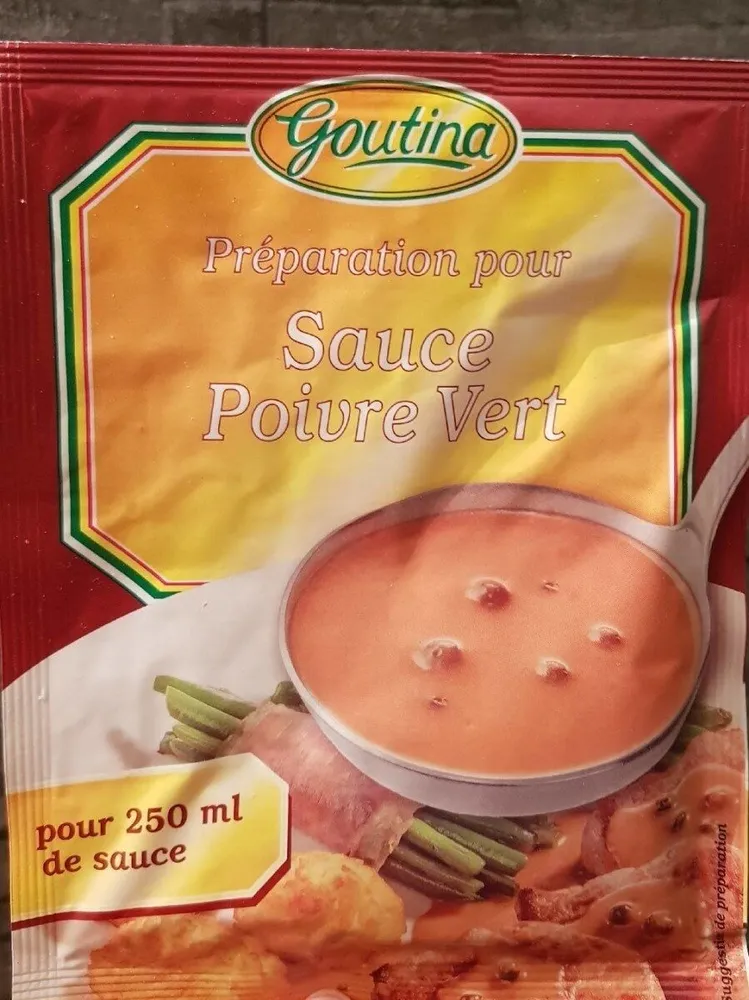 Sauce poivre vert