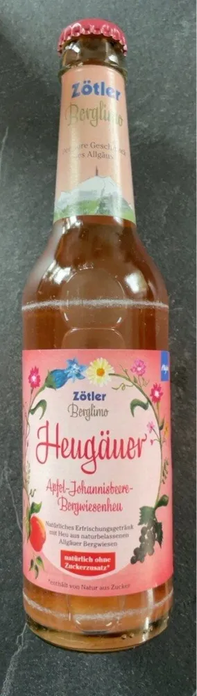 Zötler Berglimo Heugäuer Apfel-johannisbeere-bergwiesenheu