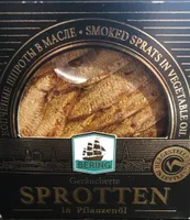 Geräucherte Sprotten in Pflanzenöl