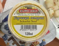 Mustard Euro-asia Hot 120G 1 / 1 12PCS / Box