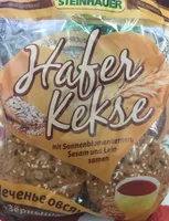 Haferkekse, Mit Sonnenblumenkernen, Sesam Und Lein. ..