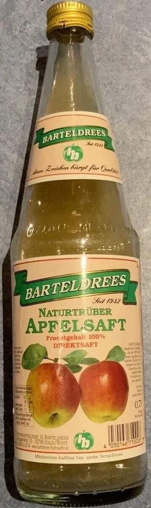 Naturtrüber Apfelsaft