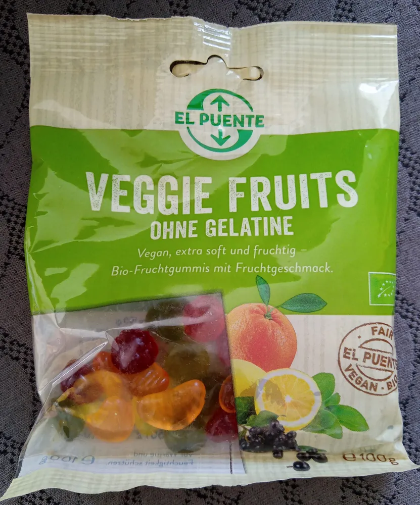 Veggie Fruits ohne Gelatine