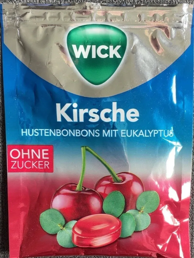Hustenbonbons - Kirsche mit Eukalyptus ohne Zucker