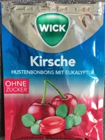Hustenbonbons - Kirsche mit Eukalyptus ohne Zucker