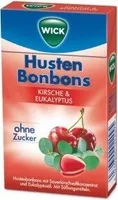 Wick Hustenbonbons Kirsche & Eukalyptus Zuckerfrei Box