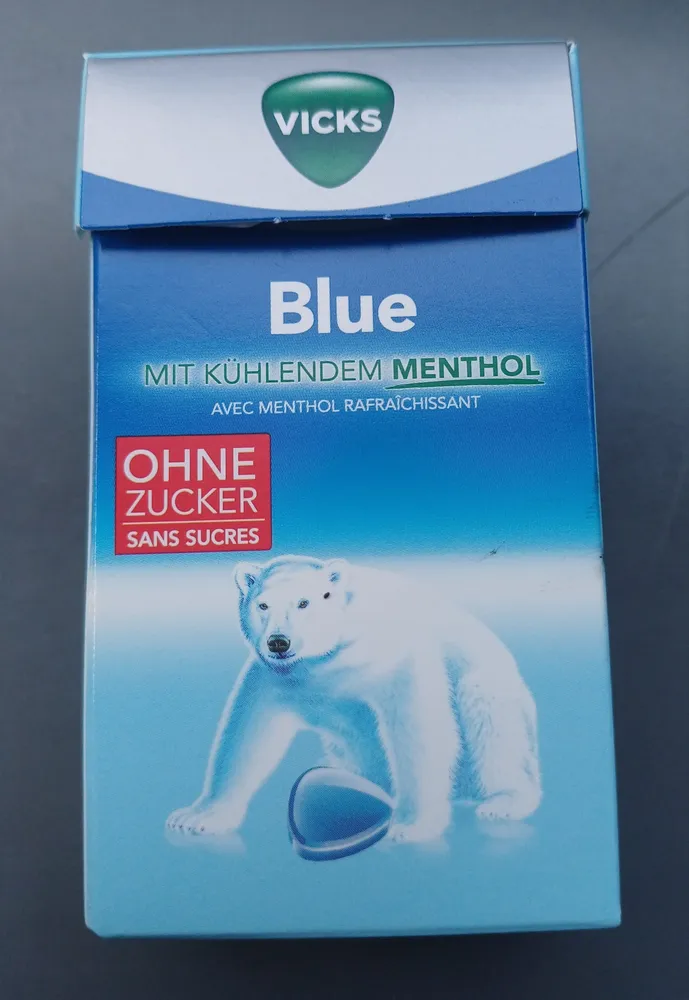Blue mentol
