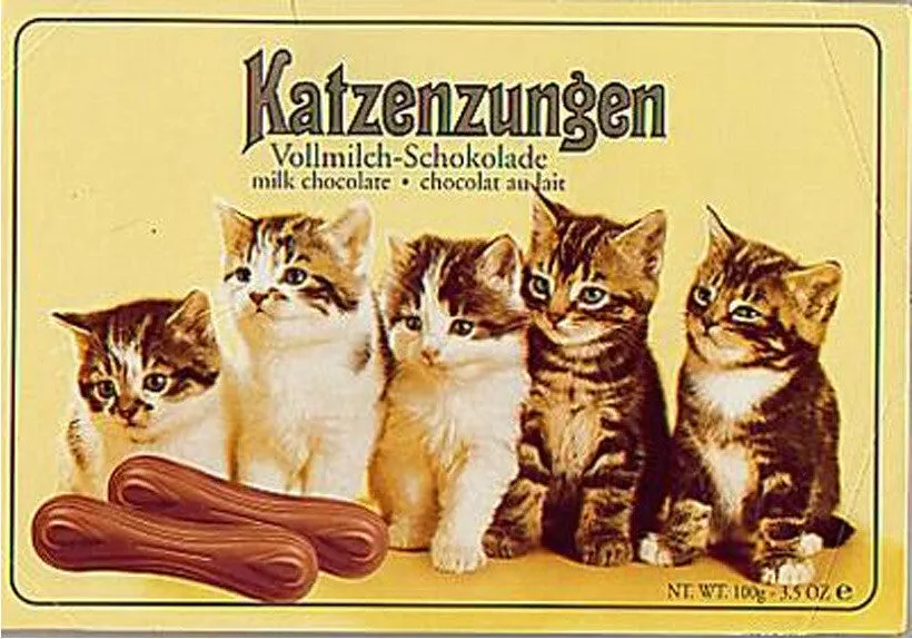 Kattetunger Mælkechokolade