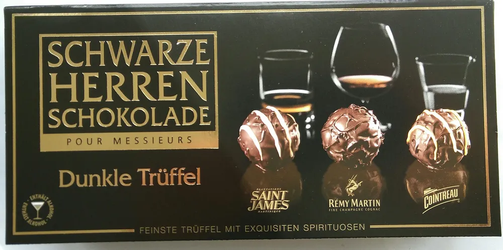 Dunkle Trüffel
