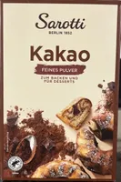 EDEKA Sarotti Kakaopulver 50g 1kg
