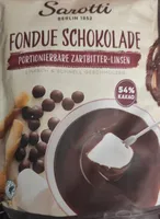 Fondue Schokolade Zartbitter