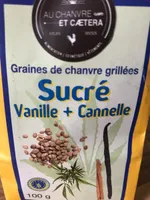 Graines de chanvre grillees sucrees vanille cannelle