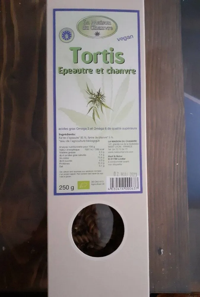 Tortis épeautre et chanvre
