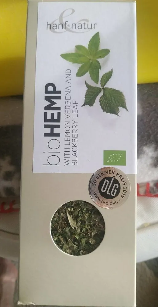 Infusion au chanvre à la verveine citronnelle