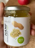 Bio Hanf Erdnussmus vegan