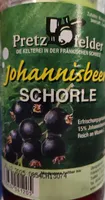 Johannesbeerschorle
