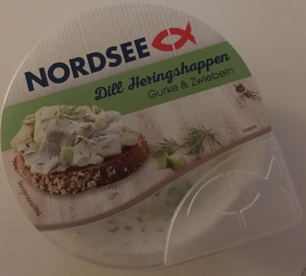 Dill Heringshappen Gurke & Zwiebeln