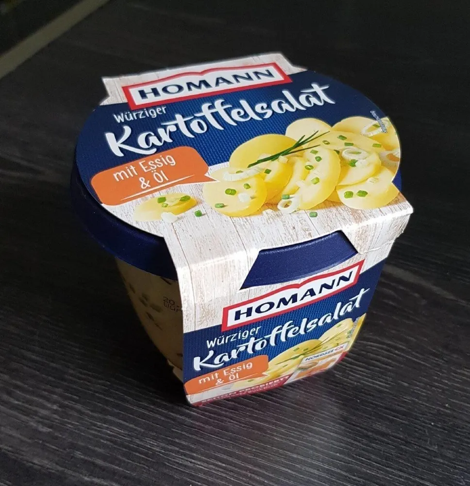 Kartoffelsalat mit Essig & Öl