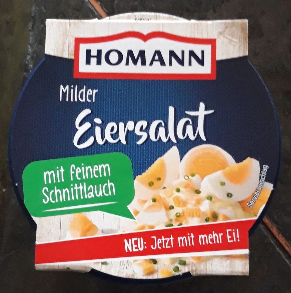 Milder Eiersalat mit feinem Schnittlauch