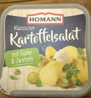 Klassischer Kartoffelsalat mit Gurke & Zwiebel